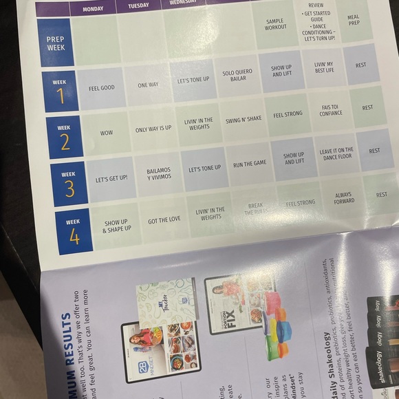 3 for $20 Let’s Get Up -Get Started GuideCalendar - Picture 3 of 4